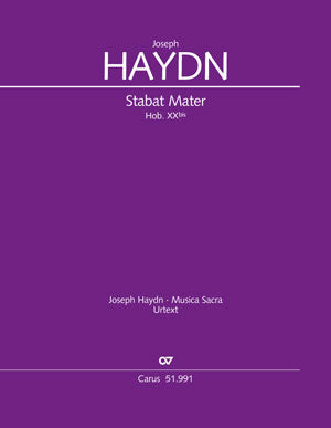 Stabat Mater, Hob. XXbis [score]