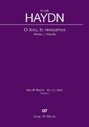 O Jesu, te invocamus, Hob. XXIVa:6/8b（ヴォーカル・スコア）