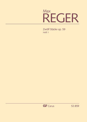 12 Stücke op. 59, Book 1
