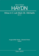 Missa in C sub titulo Sti. Michaelis, MH 12 (Score)