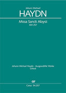 Missa Sancti Aloysii, MH 257 (Score)