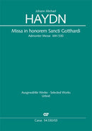 Missa in honorem Sancti Gotthardi, MH 530（ヴォーカル・スコア）