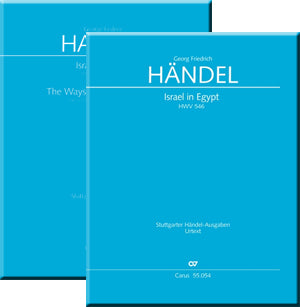 Israel in Egypt - Part I-III, HWV 54, 5 [score]