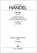 Messiah, HWV 56（合唱楽譜、ドイツ語）