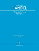 Alexander's Feast, HWV 75 (Score)