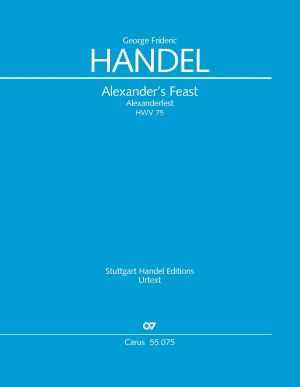 Alexander's Feast, HWV 75 [score]