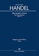 Alexander's Feast, HWV 75（ヴォーカル・スコア）