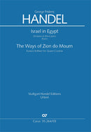 Israel in Egypt - Part I（英語ヴォーカル・スコア）