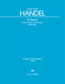 Te Deum for the Victory of Dettingen, HWV 283 (Score)