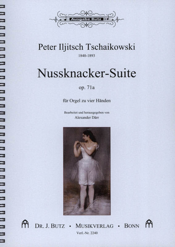 Nussknacker-Suite op. 71a, arranged for organ duet