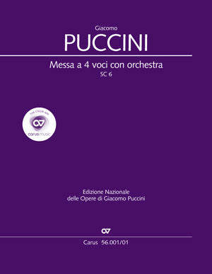 Messa a 4 voci con orchestra, SC 6 [score]