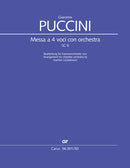Messa a 4 voci con orchestra (Messa di Gloria) (Score)