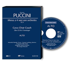 Messa a 4 voci con orchestra, SC 6 [練習用CD, alto]