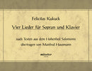 Vier Lieder