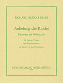 Anbetung des Kindes (score)