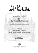 Complete works for keyboard instruments, vol. 5: Magnificat fugues from the London manuscript