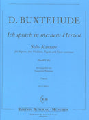 Ich sprach in meinem Herzen, BuxWV 49