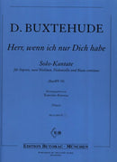 Herr wenn ich nur dich habe, BuxWV 39