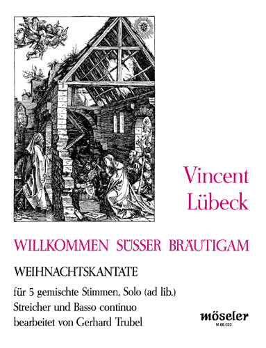 Willkommen, süsser Bräutigam（混声合唱） (score)