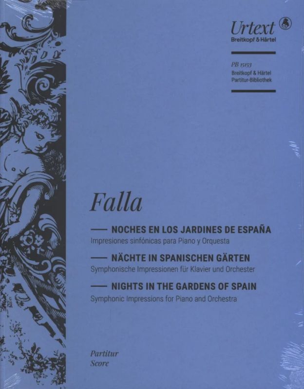 Noches en los jardines de España = Nights in the Gardens of Spain (Score)