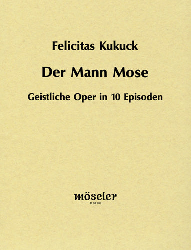 Der Mann Mose (score)