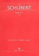 Kyrie in F, D 66 (Score)