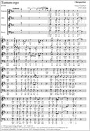 Tantum ergo in D, D 750（合唱楽譜）