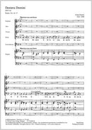 Dextera Domini, FWV 65 (Score)