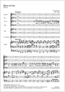 Quae est ista, FWV 63