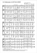 Frühmorgens, da die Sonn aufgeht