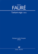 Tantum ergo in G-flat major (trans. F major) (Full score)