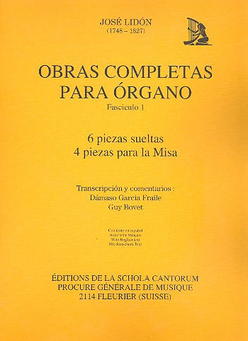 Obras completas para organo (transcr. Guy Bovet), 1