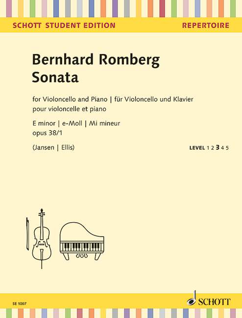 Sonata e-Moll op. 38/1 (cello and piano)