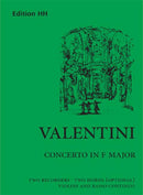 Concerto in F major (Score)