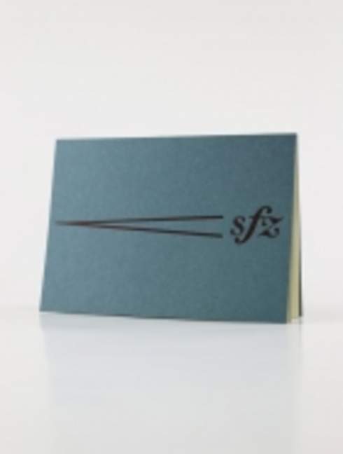 二つ折りカード “クレッシェンド”
