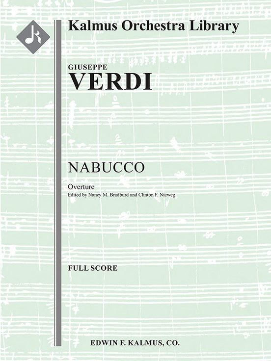 Nabucco: Overture（スコア）