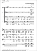 Frühlingslied, MWV F 30
