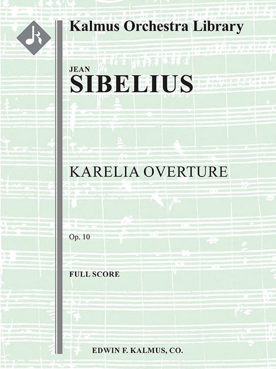 Karelia Overture, Op. 10（スコア）