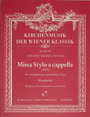 Missa Stylo a cappella (Score)