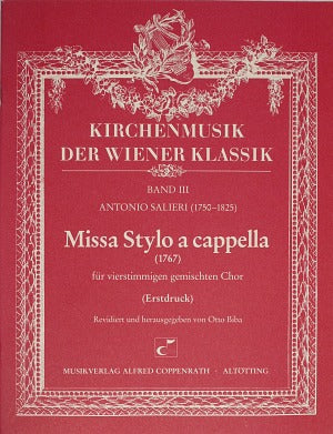 Missa Stylo a cappella [score]