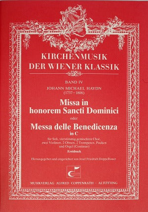 Missa in honorem Sancti Dominici, MH 419 [score]