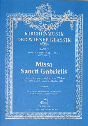 Missa Sancti Gabrielis [score]