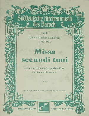 Missa secundi toni [score]