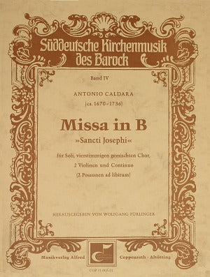Missa in B [score]