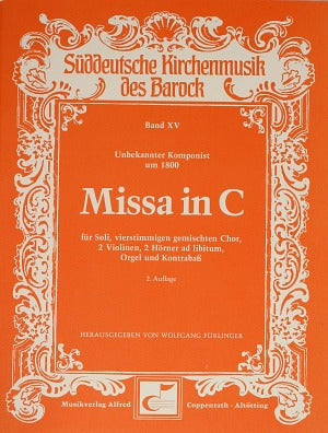 Missa in C (Score)