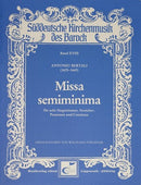 Missa semiminima (Score)