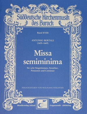 Missa semiminima [score]