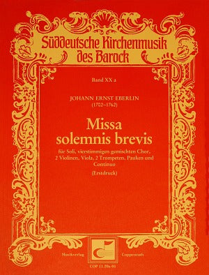 Missa solemnis brevis [score]