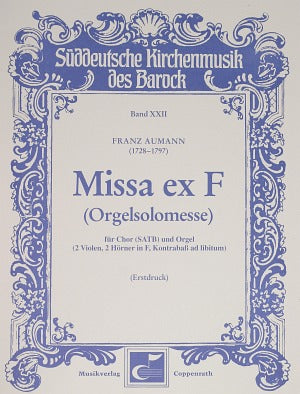 Missa ex F [score]