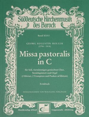 Missa pastoralis in C (Score)